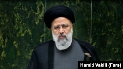 Iran - Iranian President Ebrahim Raisi addresses parliament. Tehran, October 30, 2021.