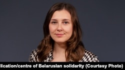 Вольга Дабравольская, кіраўніца аддзелу праўнай дапамогі Цэнтру беларускай салідарнасьці, архіўнае фота