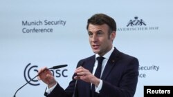 Францускиот претседател Емануел Макрон