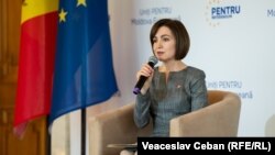 «Я наголосила на нагальній потребі в більшій кількості систем протиповітряної оборони для України» - заявила Мая Санду