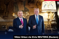Віктор Орбан і Дональд Трамп. Флорида, США. 11 липня 2024 року