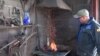 The last balcksmith in north of Bosnia and Herzegovina at his shop, September 2023. Brod, Bosnia and Herzegovina