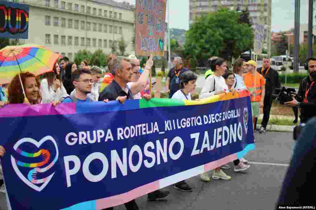 Šetnja do Narodnog pozorišta u Sarajevu. 