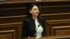 Armenia - Deputy Prosecutor-General Anahit Manasian addresses the arliament, April 11, 2023.