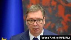 Predsednik Srbije Aleksandar Vučić, fotoarhiv, jul 2023. 