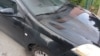 Automobil koji je na severu Kosova zapaljen dan ranije, 31. mart 2023.