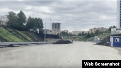 Яке аз кӯчаҳои шаҳри Уфа