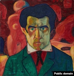 Казимир Малевич. Автопортрет (1908 або 1910–1911 роки)