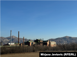 Postrojenje veleške Topionice, jednog od simbola industrijskog kraha u gradu, Februar 2024