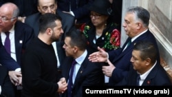 ზელენსკი და ორბანი არგენტინაში. 10 დეკემბერი, 2023 წელი.