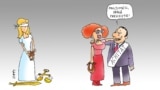 Caricatură care ilustrează numărul mare de dosare finalizate de Justiție prin prescrierea faptelor. Ilustrație: Jup.