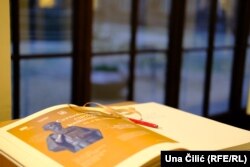Otvaranje izložbe "Crnogorsko ćirilsko štamparstvo XV i XVI vijeka" u Klementinumu, Prag 5. marta 2024.
