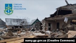 Наслідки російських обстрілів на Сумщині, листопад 2023 року