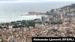 Budva, panorama. 30. avgust 2022.
