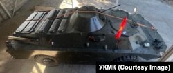 «БРДМ-2», которая, по данным ГКНБ, была изъята в доме Журата Абдуллаева.