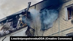 Наслідки російського обстрілу Нікополя, фото архівне 