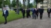 Milorad Dodik, predsjednik RS na ulazu u kasarnu u Banjaluci, 12. maj 2025. 