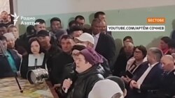 Жители Бестобе встали на защиту поселка и преследуемых активистов
