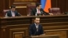 Глава правящей фракции «Гражданский договор» Айк Конджорян представляет проект