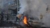 Віталій Кличко пише, що пошкоджені авто та дах приватного будинку. Фото ілюстративне 