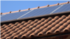Serbia, Belgrade-- House with solar panels installed, 28 September 2022