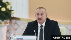 Azerbaijani President Ilham Aliyev (file photo).
