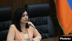 Депутат оппозиционной фракции «Честь имею» Тагуи Товмасян
