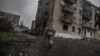 Ukraine -- Ukrainian military personnel are in advanced positions in Soledar near Bakhmut, 10Oct2022
