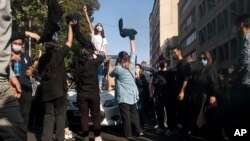 APTOPIX Iran Protest