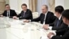 Орусиянын президенти Владимир Путиндин КМШга кирген мамлекеттердин атайын кызматтарынын башчылары менен жолугушуусу. 