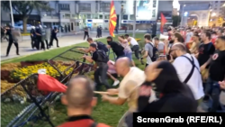 Протест против „францускиот предлог“ пред Собранието на 5 јули 2022