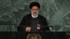 Iranski predsjednik Ebrahim Raisi obraća se na 77. sjednici Generalne skupštine Ujedinjenih naroda u sjedištu UN-a u New Yorku, SAD, 21. septembra 2022. 