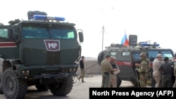 Ruska vojna policija, Kobani, Sirija, 23. oktobar 2019.
