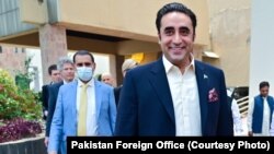 بلاول بوټو زرداري د شنګهای همکارۍ سازمان په غونډه کې د پاکستاني پلاوي مشري کوي ــ پخوانی انځور.