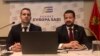 Bivši ministri Milojko Spajić i Jakov Milatović osnovali su politički pokret pod imenom "Evropa sad". Podgorica 27. jun 2022. Foto: Aleksandar Ljumović