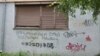 Nacistički grafiti u Nišu na kojima se podržava politika koncentracionih logora u vreme nacističke Nemačke