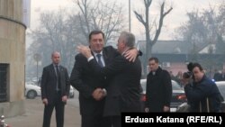 Milorad Dodik i Tomislav Nikolić u Banjaluci, 26. decembar 2012.