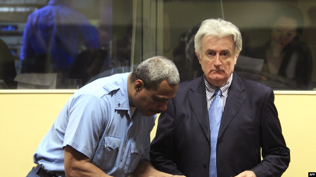 Karadžić pred sudom u Hagu