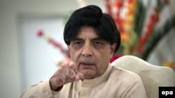 د پاکستان د کورنيوو چارو وزير چوهدري نثار علي خان