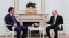 Садыр Жапаров менен Владимир Путин. 24-февраль, 2021-жыл