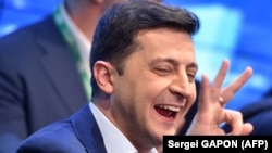 Ուկրաինայի ընտրված նախագահ Վլադիմիր Զելենսկի, Կիև, 21-ը ապրիլի, 2019թ.