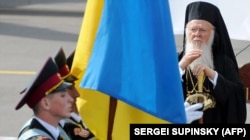 Вселенський патріарх Варфоломій під час відвідин України у 2008 році