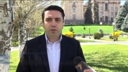 ԱԺ փոխնախագահ Ալեն Սիմոնյանը զրուցում է «Ազատության» հետ, արխիվ