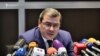 Armenia -- Davit Ananian, head of State Revenue Committee, at a news conference in Yerevan, 13 July, 2018.