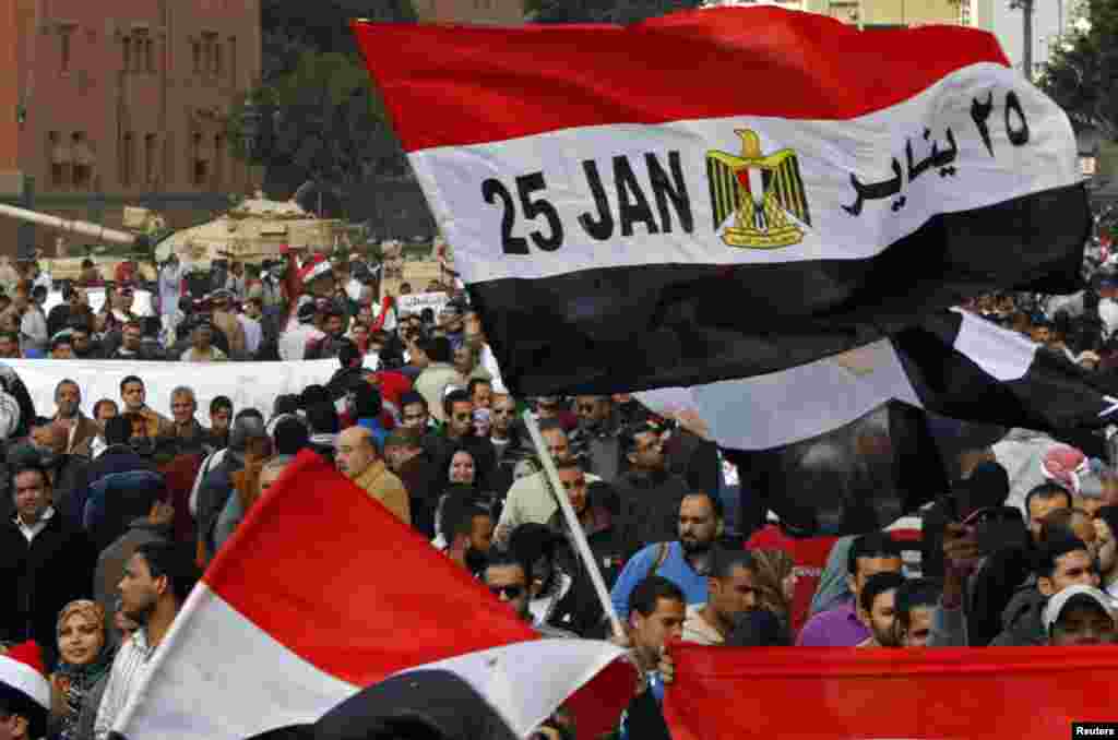 Kairo, 11.02.2011. Foto: Reuters / Steve Crisp 