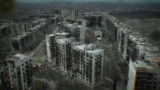 An aerial view of Toretsk, a city in the Donetsk region of Ukraine.
