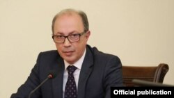 Armenia - Foreign Minister Ara Ayvazian, March 29, 2021