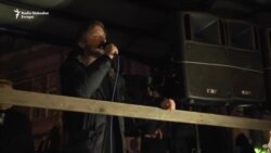 Branislav Trifunović na protestu