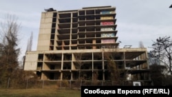 Старият стоеж в двора на Александровска болница