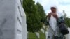 Prizor iz Memorijalnog centra Potočari - Srebrenica (juni 2021.)